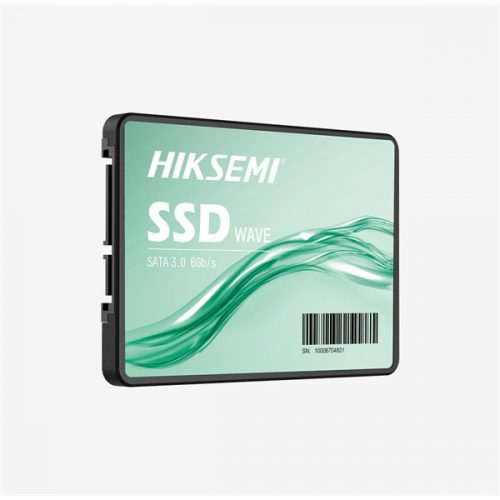 Hikvision hiksemi ssd 256gb - wave 2,5" (3d tlc, sata3, r:530mb/s, w:400 mb/s)