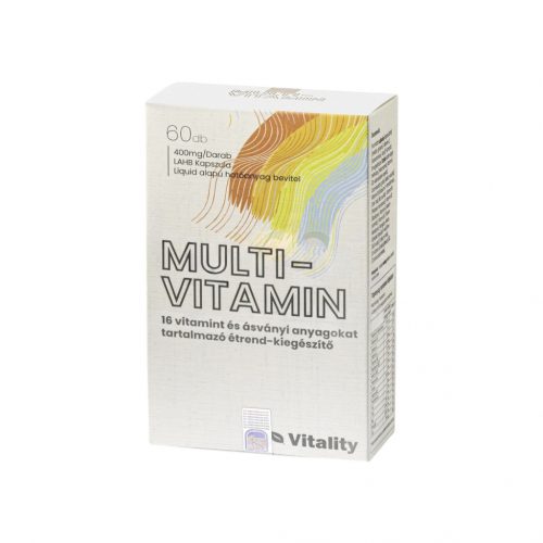 Bio vitality multi-vitamin kapszula 60db