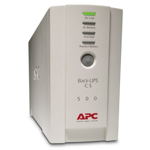 Apc szünetmentes 500va - bk500ei (4x c13, off-line, usb)