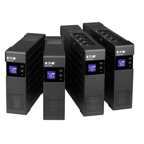 Eaton szünetmentes 650va - elp650din (4 schuko kimenet, line-interaktív, lcd, usb, szoftver, avr, rack/torony)