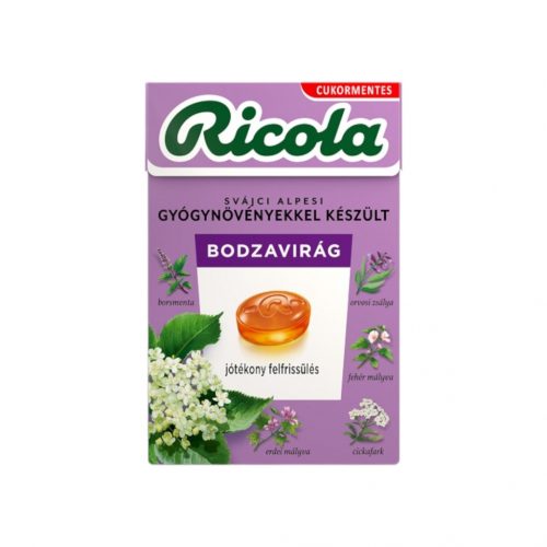 Ricola bodzavirág 40g