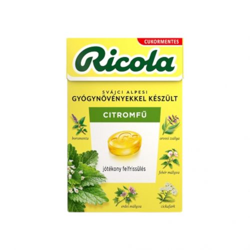 Ricola citromfű 40g