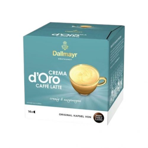 Nescafé dolce gusto dallmayr crema d'oro café latte 16 db 160g