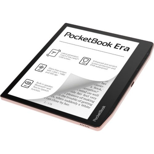 Pocketbook e-reader - pb700 era rézbarna (7"e ink carta1200, cpu: 1ghz, 64gb,1700mah, wifi, b, usb-c, kép megvilágítás)