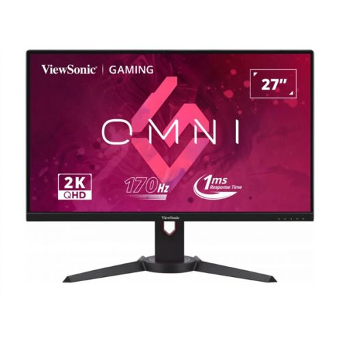 Viewsonic gamer monitor 27" - vx2780j-2k (ips, 16:9, 2560x1440, 170hz, 10bit, 1ms, 350cd/m2, hdmi*2, dp, spk, magas.áll)