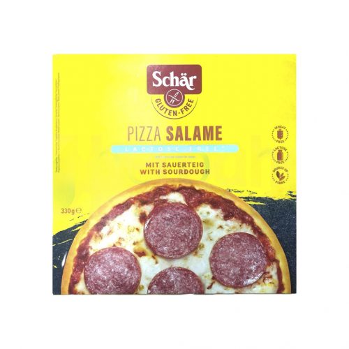 Schär gluténmentes szalámis pizza (m) 330g