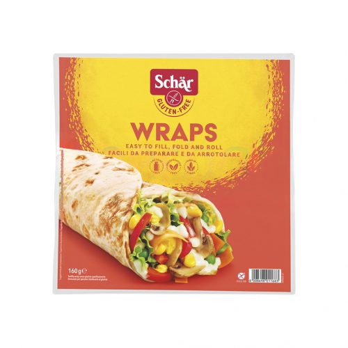 Schär gluténmentes wraps tortilla lap 160g