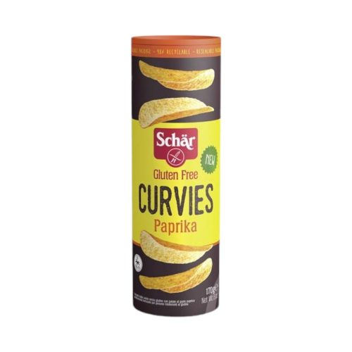 Schär curvies chips paprikás 170g