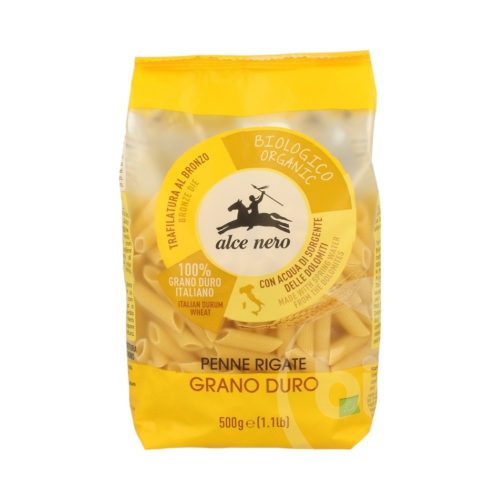 Alce nero bio durumtészta penne 500g