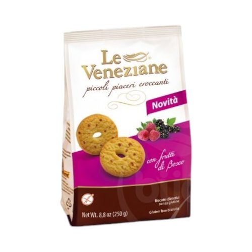 Le veneziane keksz erdei gyümölcsös 250g