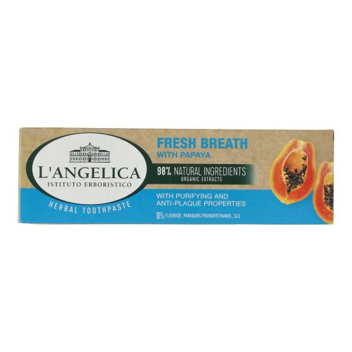 Langelica herbal fogkrém fresh breath papaya 75 ml