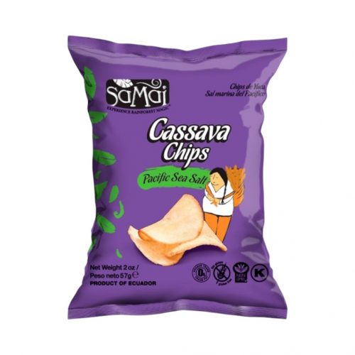 SAMAI Cassava chips tengeri sós  manióka 50 g