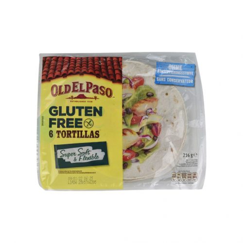 Old elpaso tortilla gluténmentes 6 lap