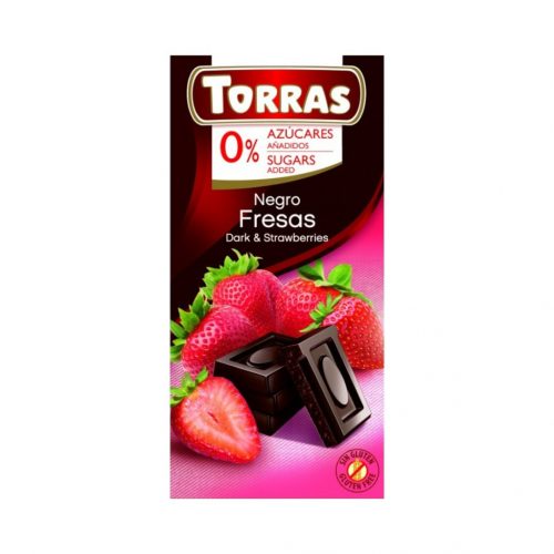 Torras Epres étcsokoládé maltitollal 75 g