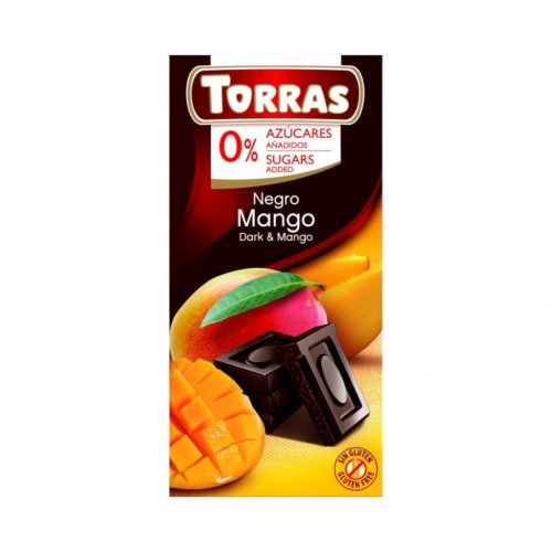 Torras Mangós étcsokoládé maltitollal 75 g