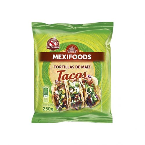 Mexifoods kukorica tortilla 15 cm 250 g