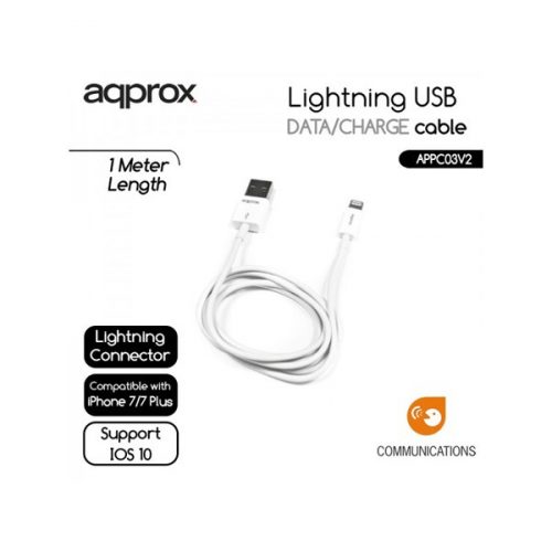 Approx kábel -  usb to lightning (apple, iphone, ipad)