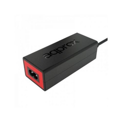 Approx notebook adapter 45w - asus laptopok számára, 19vdc 2.37a, plug: 4x1.35mm, fekete