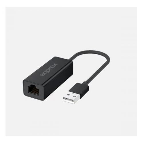 Approx átalakító - usb3.0 to 2.5g rj45 (10/100/1000/2500mbps) fekete