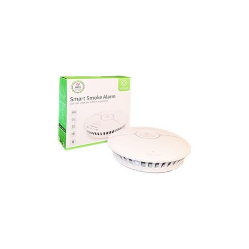 Woox smart zigbee füstérzékelő - r7049 (85db, fényjelzés, zigbee 3.0, 1,5 v aaa x 2, beltéri)