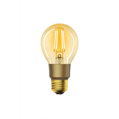 Woox smart home filament led izzó - r9078 (e27, 6w, 650 lumen, 2700k, wi-fi, távoli elérés)