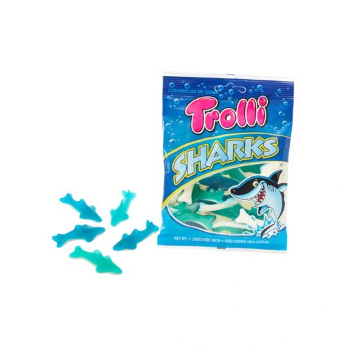 Trolli gummi sharks (cápa) 100g