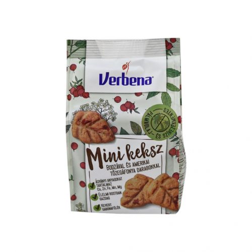 Verbena keksz bodza-tőzegáfonya 90g