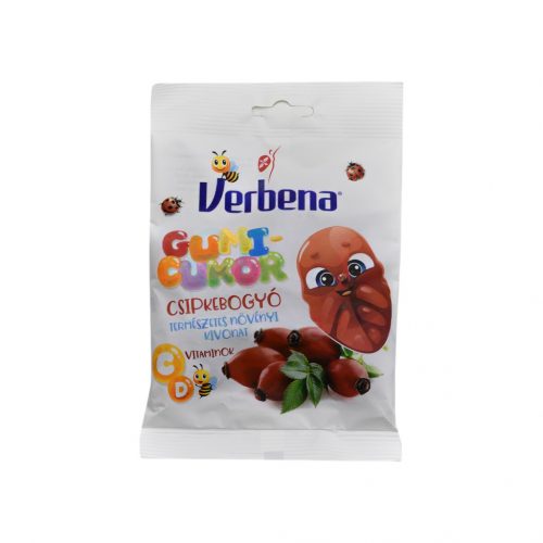 Verbena gumicukor csipkebogyó 90g