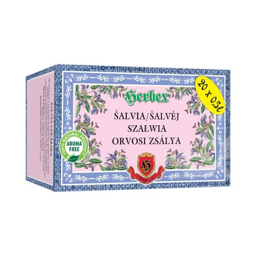 Herbex orvosi zsálya tea 20x3g 60g