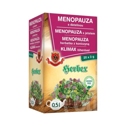 Herbex klimax tea lóherével 20x3g 60g