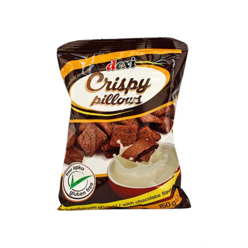 Dexi gluténmentes crispy párnák csokoládé 150g