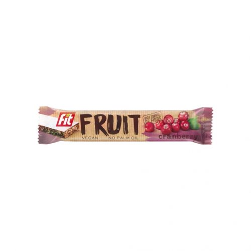 Fit fruit müzliszelet vörösáfonya 23g