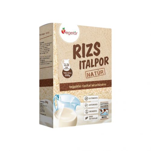 Vegetár rizs italpor 350g