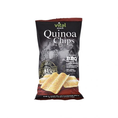 Vital snack quinoa chips bbq ízű 60g