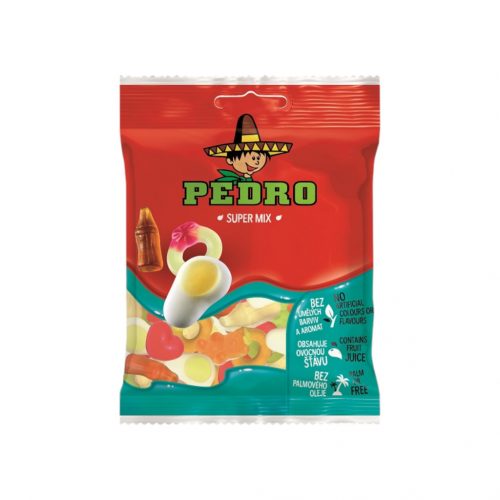 Pedro 80g super mix gumicukor  pedr1006