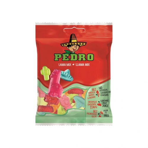 Pedro 80g lama mix gumicukor  pedr1015