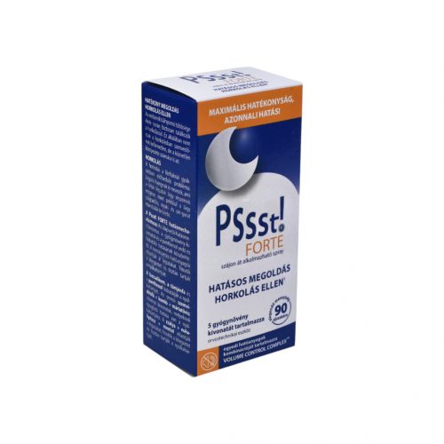 Pssst! Forte természetes horkolásgátló termék 25 ml