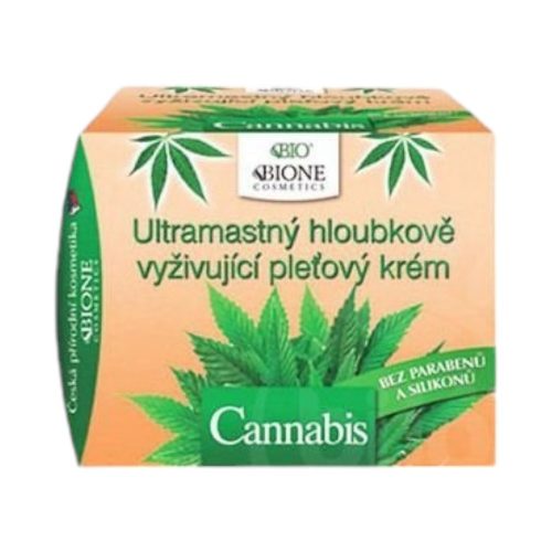 Bione cannabis tápláló arckrém száraz fáradt bőrre 51 ml