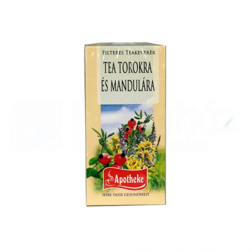 Apotheke tea torokra és mandulára 20x1,5g 30 g