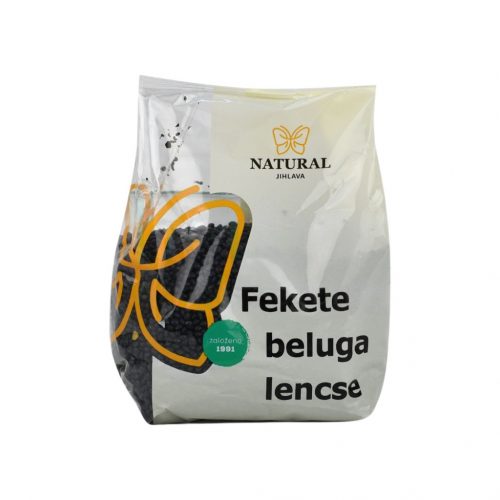 Natural fekete beluga lencse 400g