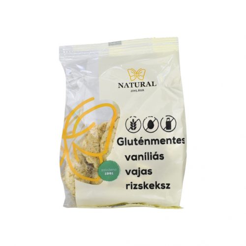 Natural rizskeksz vaj-vanília vegán gm