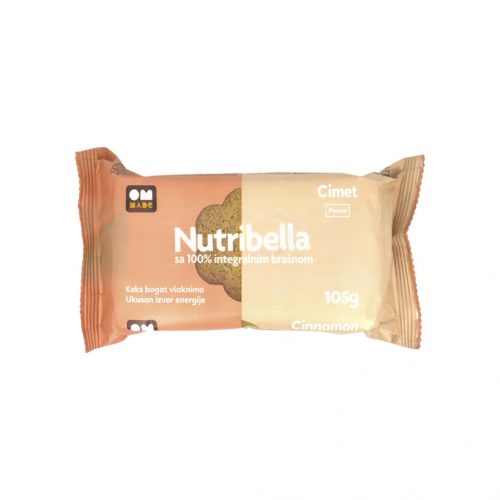 Nutribella fahéjas keksz fruktózzal 105g