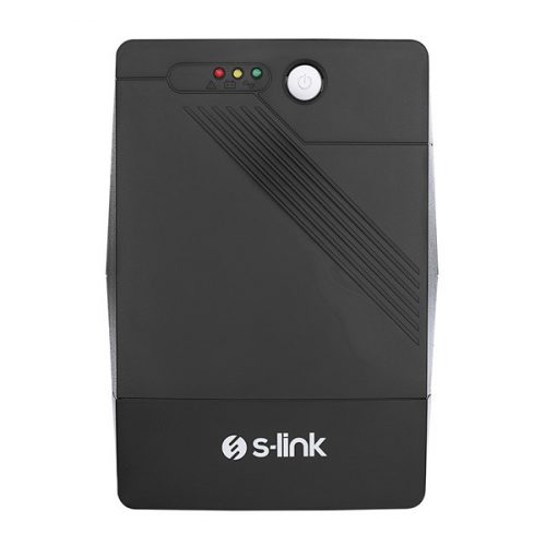 S-link szünetmentes 1000va - might u100 (1000va, 12v7ah*2, 600w, line-interactive, 4 db töltő aljzat)