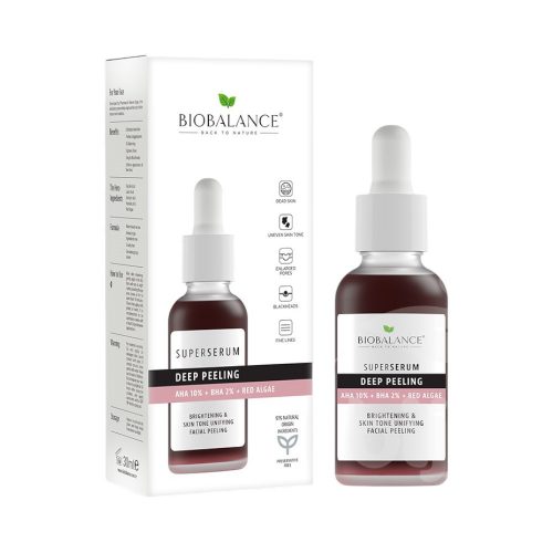 Biobalance szuperszérum arcra mélyhámlasztó 30 ml