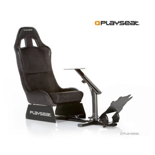 Playseat® szimulátor cockpit - evolution alcantara (tartó konzolok: kormány, pedál, összecsukható, fekete)