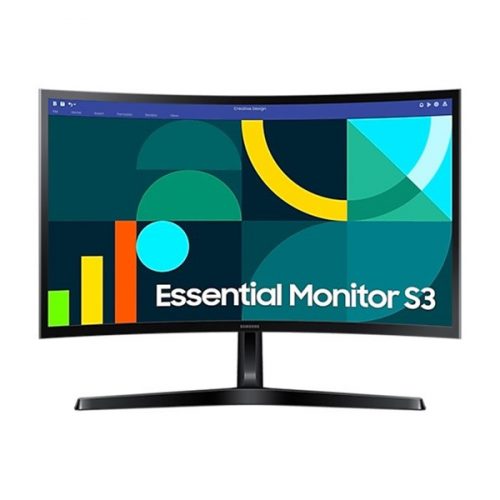 Samsung monitor 24" - s24d360gau (va, 1920x1080, 16:9, fhd, 100hz, 250cd/m2, 4ms, curved)