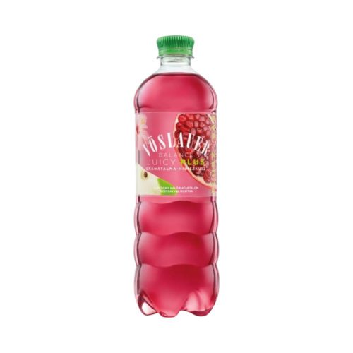 Vöslauer juicy plus ízesített ásványvíz gránátalma hibiszkusz 750 ml