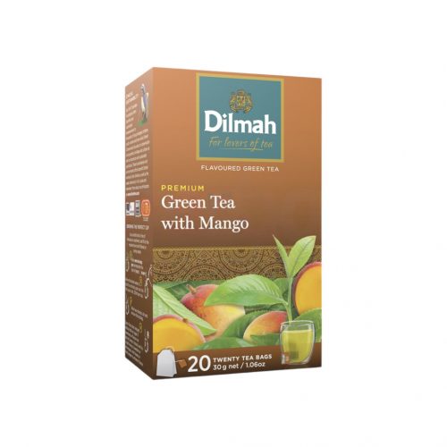 Dilmah zöld tea mango 20db