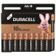 Elem, AA ceruza, 18 db, DURACELL "Basic"