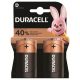 Elem, D góliát, 2 db, DURACELL "Basic"